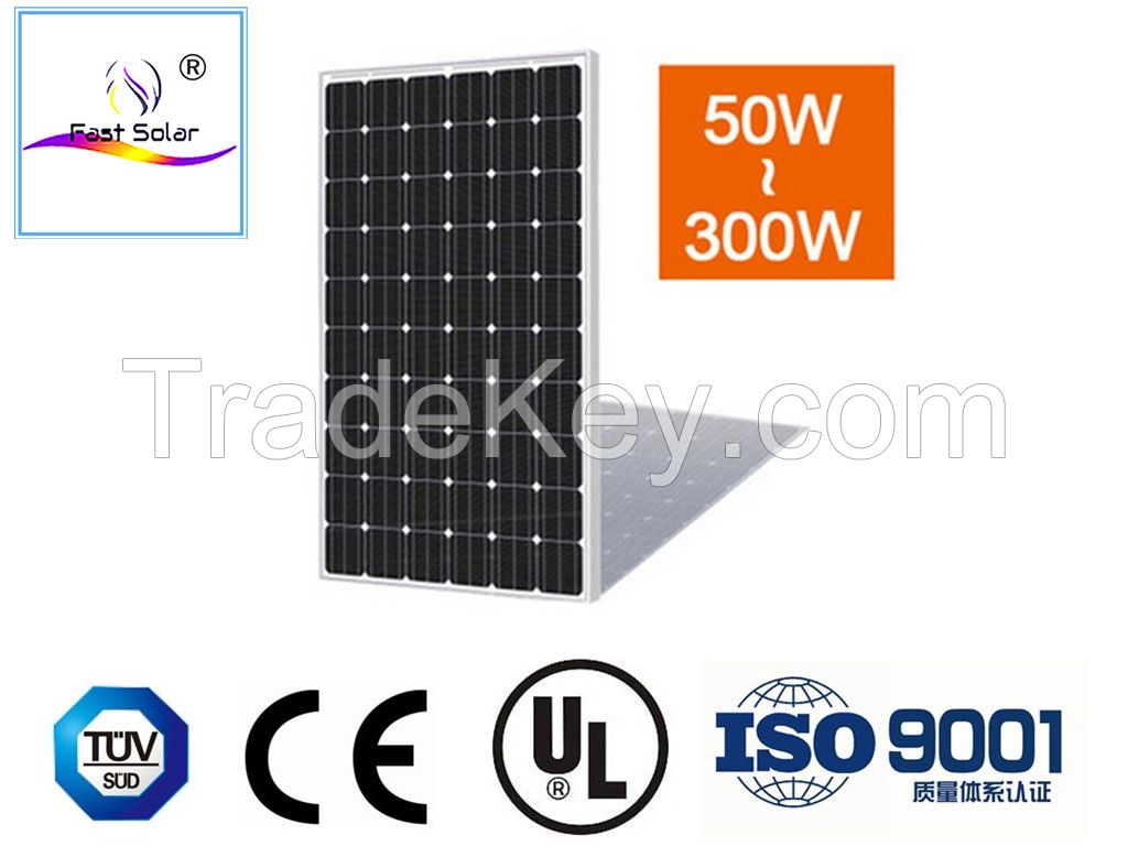 Fast Solar 5W-330W solar panel