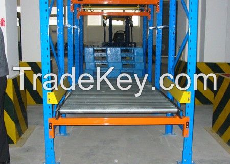 Carton Flow Rack with Gravity Roller