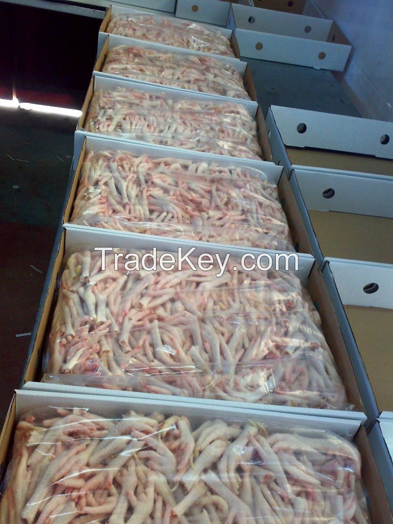 Processed Frozen Chicken Feet and Paws