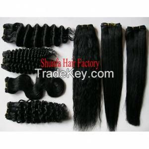 High Quality Human Virgin Hair Extension Brazilian Hair Weave Hair Weft Body Wave Bundles Wholesale