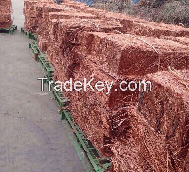 PURE COPPER WIRE MILLBERRY SCRAP 99.9% / COPPER CATHODE FOR SALE