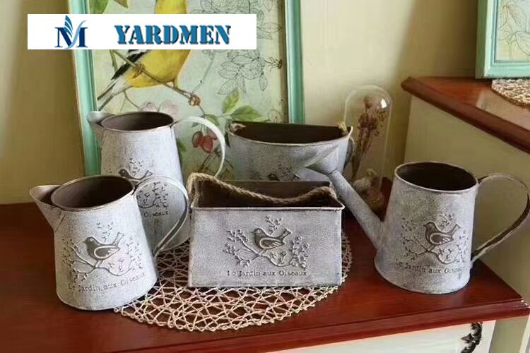 Supply kinds of metal flower pot bucket for home&garden decoration