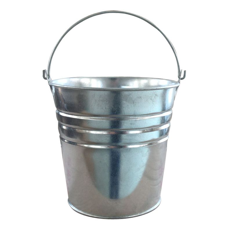 Painting finish metal flower container for home&garden
