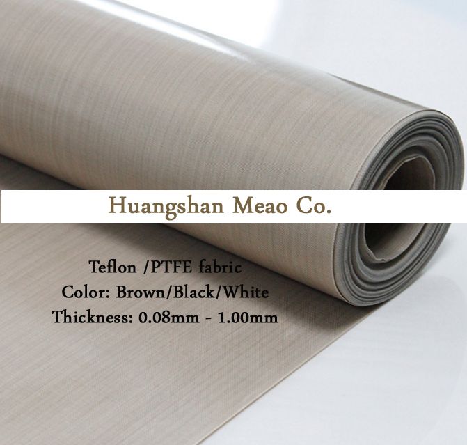 0.13mm PTFE Coated Fabric, Teflon/ PTFE fiberglass fabric/cloth