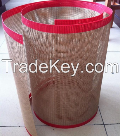 10*10mm Non Stick PTFE Teflon Textile dryer conveyor belt open mesh Belt