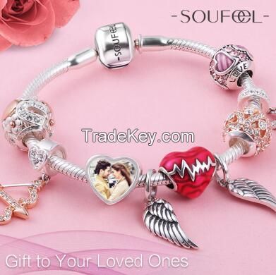 Soufeel Personalized Charm Bracelet