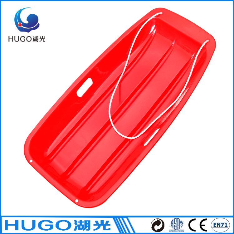 35 inch -38 degree HDPE plastic toboggan snow sleds