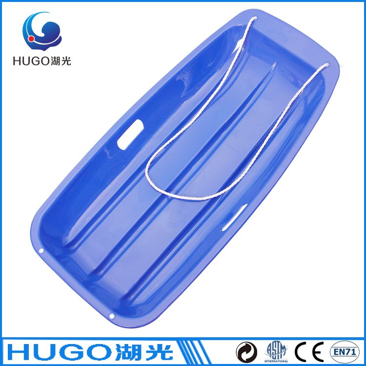 35 inch -38 degree HDPE plastic toboggan snow sleds