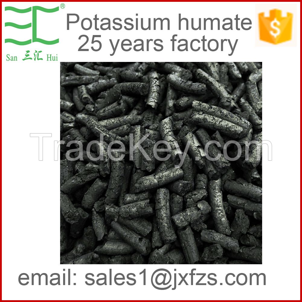 potassium humate 70% purity 12% K2O 100% water soluble 