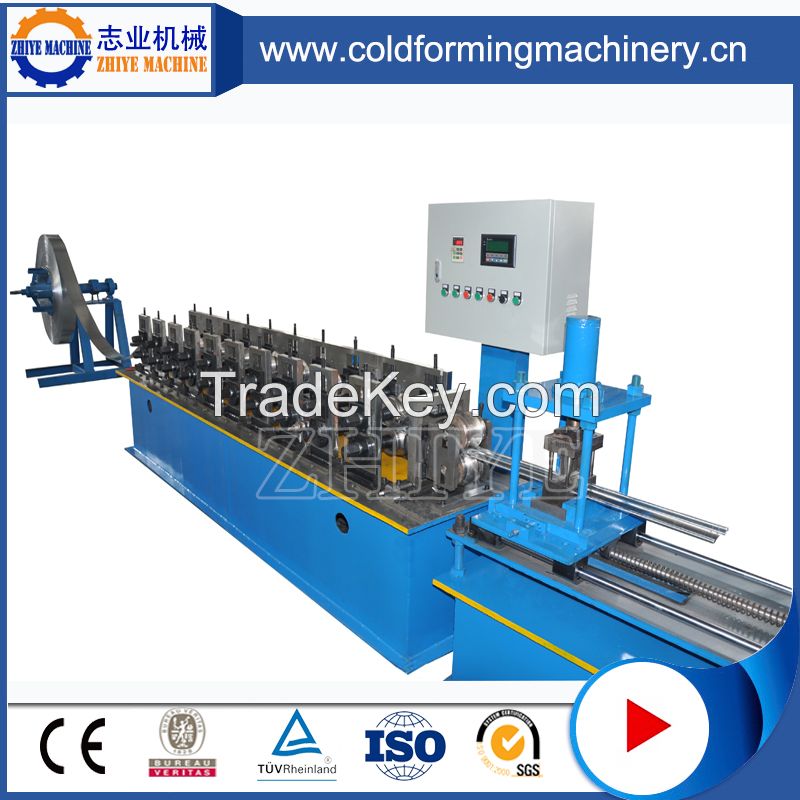 Adjustable Red Metal Door Frame Making Machine