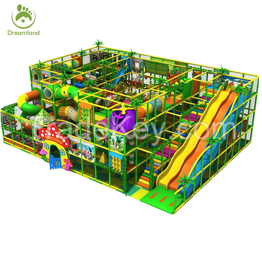 Coloful Playground Equipments Children Indoor Soft Play Areas For Games