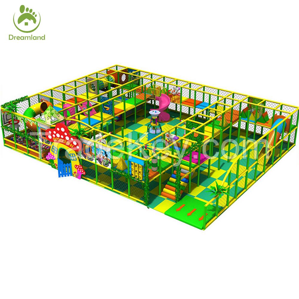 Coloful Playground Equipments Children Indoor Soft Play Areas For Games