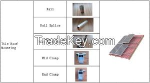 Tile Roof Solar Mounting System