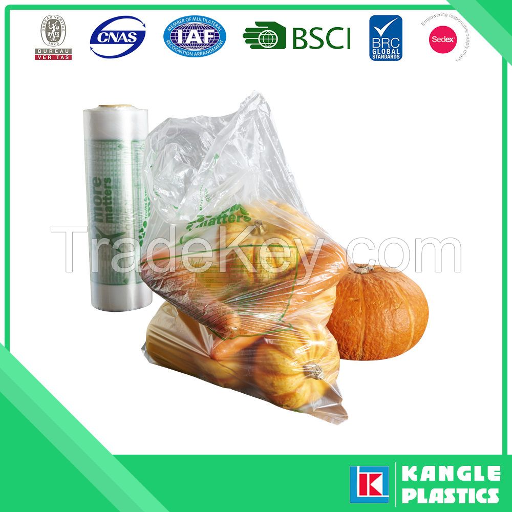 hdpe produce bag on roll