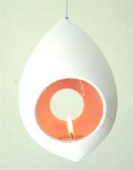 Lightseed Hanging Candle Holder-Egg Shape