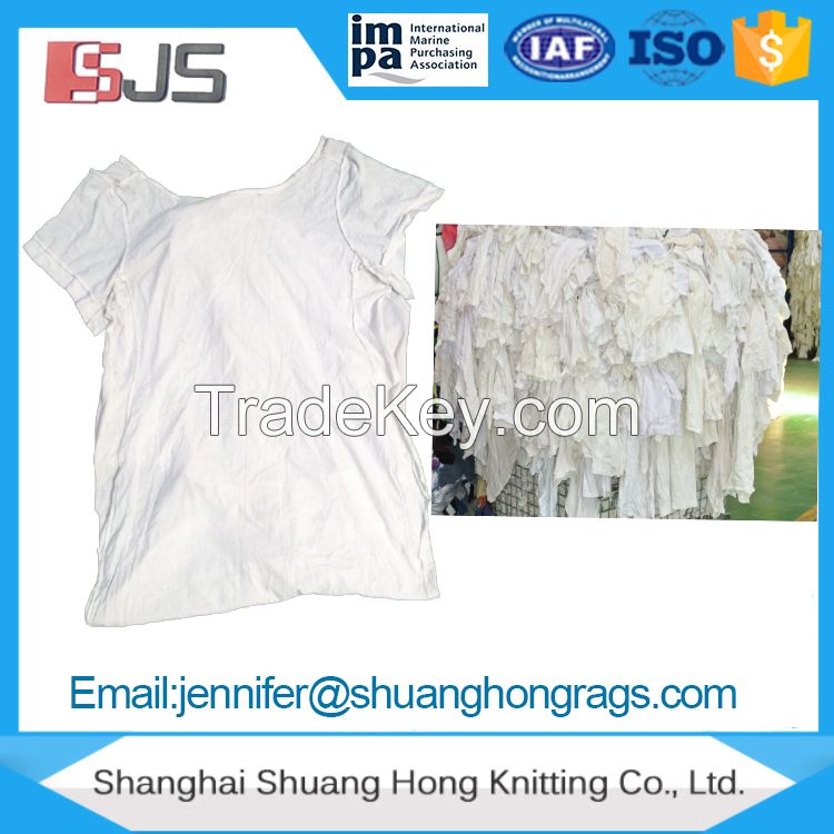 Promotional Machine cleaning t-shirt  wiping rags