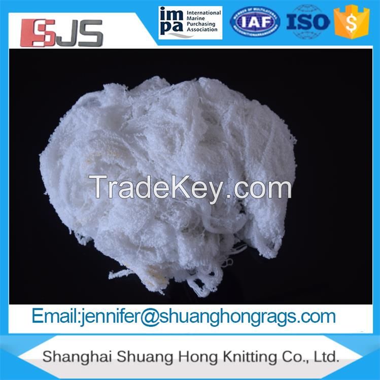Cleaning tool cotton knitted selvedge waste