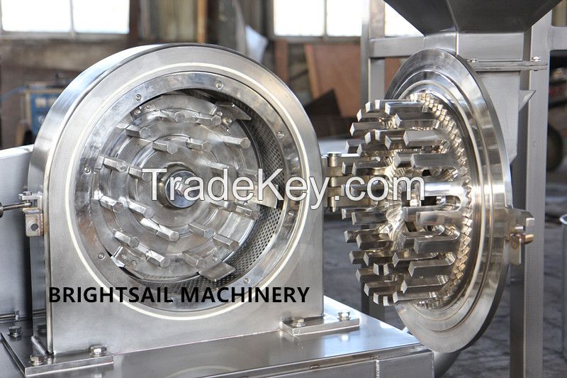 Easy operation commercial cassava flour grinding/ crushing mill