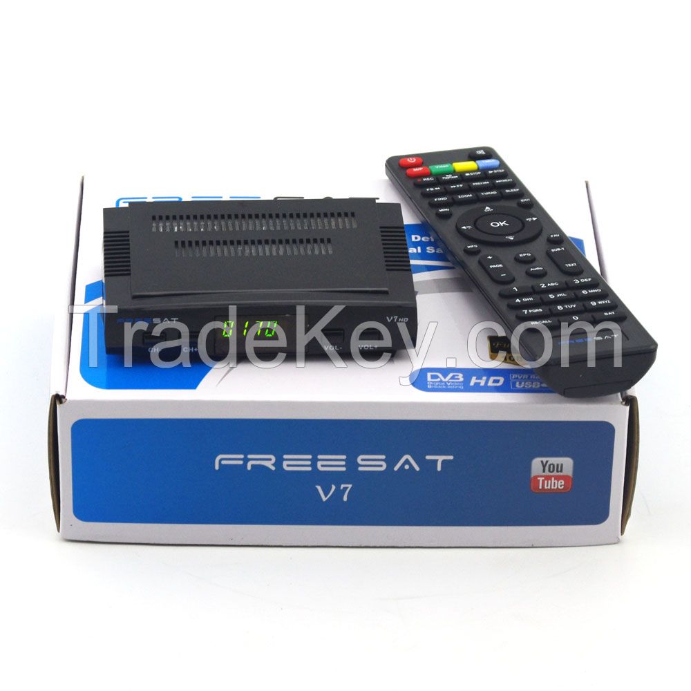 New functional Freesat V7 HD 1080p DVB S2 tuner
