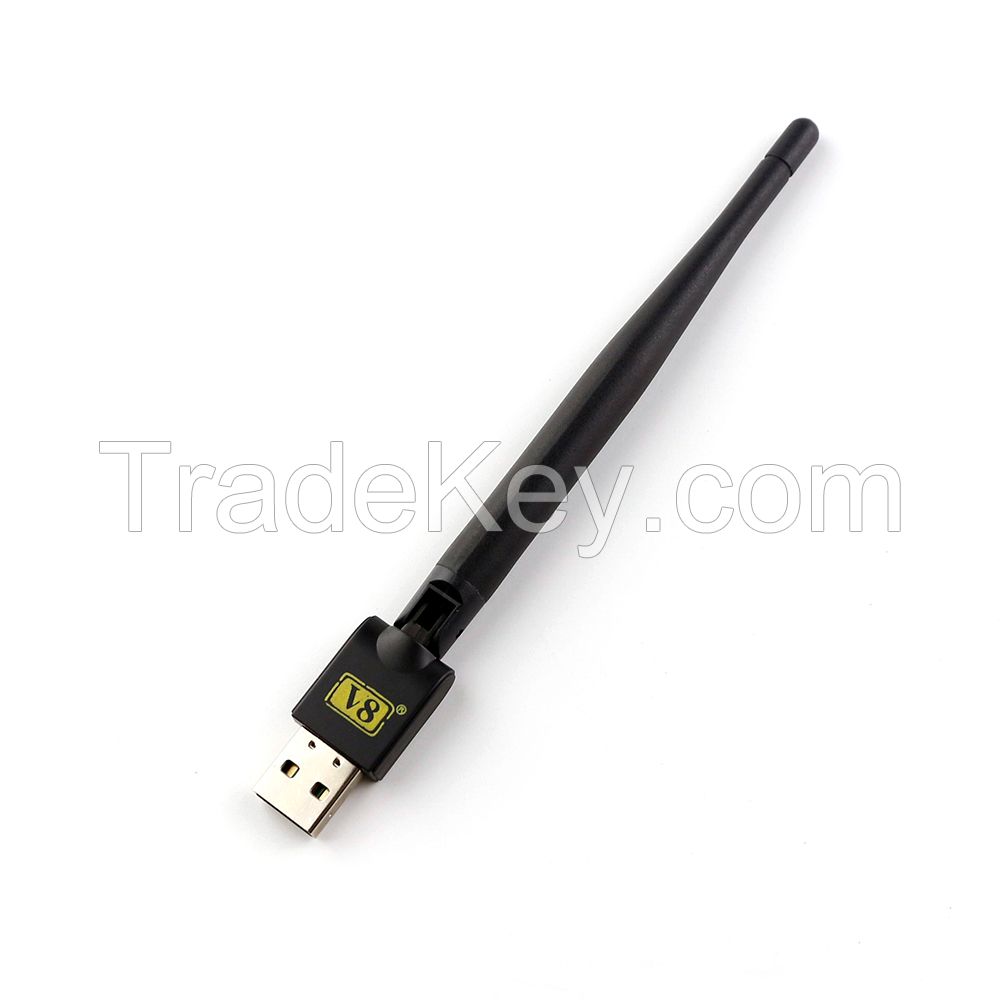 USB Mini Portable USB 2.0 Wi-Fi Dongle for Set Top Box, Wireless N Speed