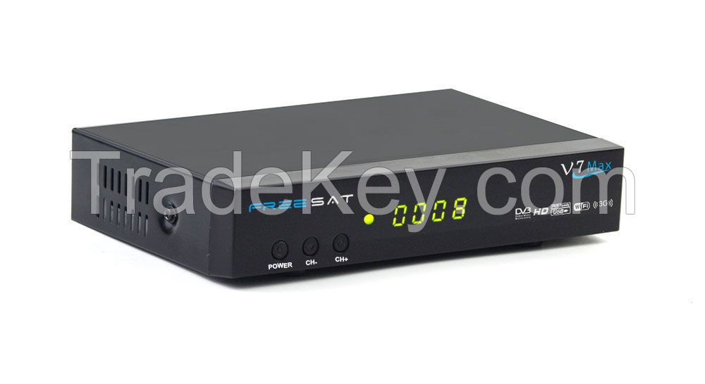 1080p Full HD DVB-S2 Satellite Receiver, Full Speed USB 3G Dongle