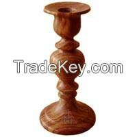 WOODEN CANDLE STANDS