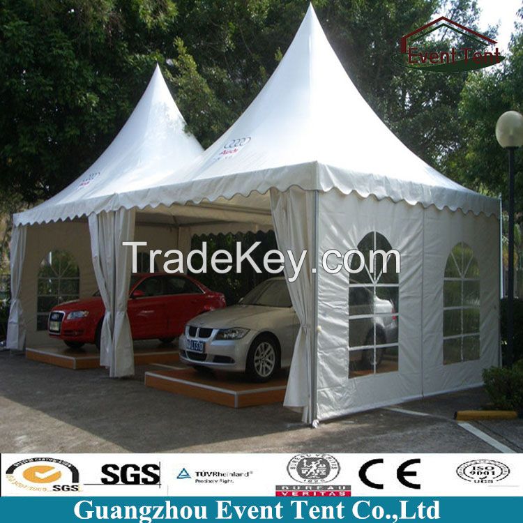 Guangzhou Event tents cheap outdoor large pagoda tent for exhibition
