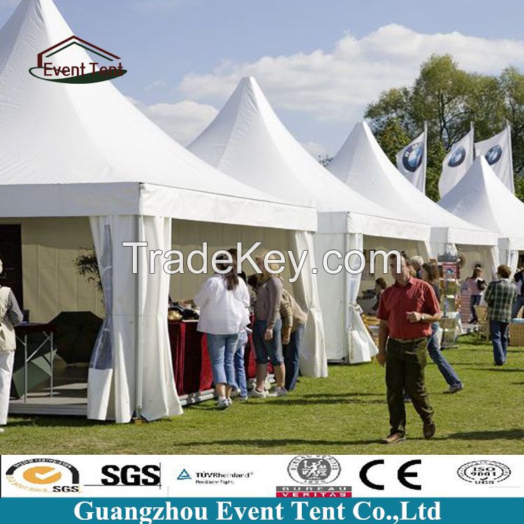 Guangzhou Event tents cheap outdoor large pagoda tent for exhibition