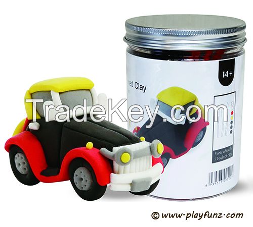 3D Colored Clay- Vintage cars