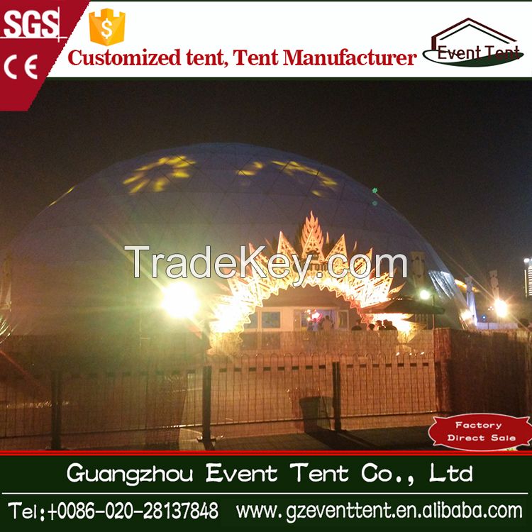 high quality white large party dome tent for sale