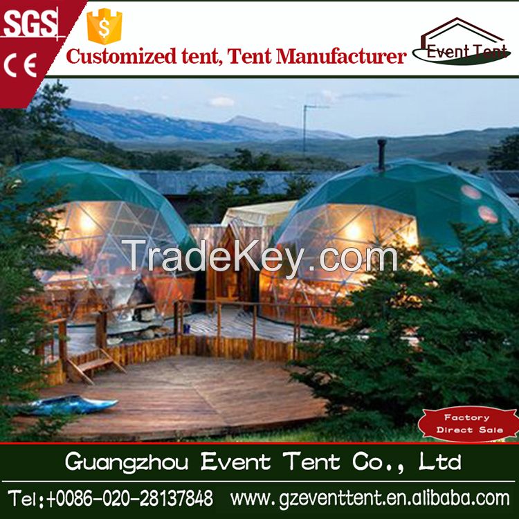 China supplier economic group geodesic dome tent for sale