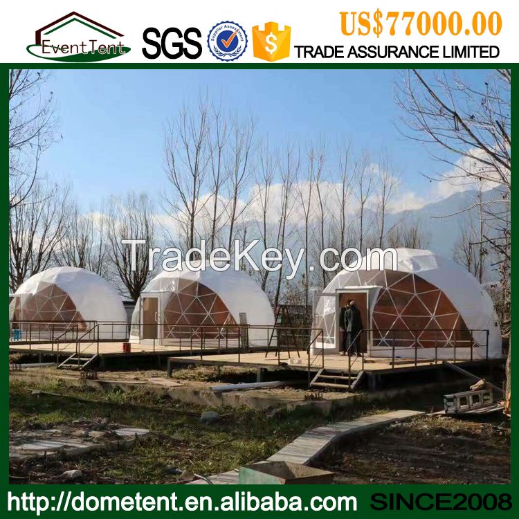 Wholesale Luxry Aluminum Hotel Dome Tent With PVC cover From China Supplier
