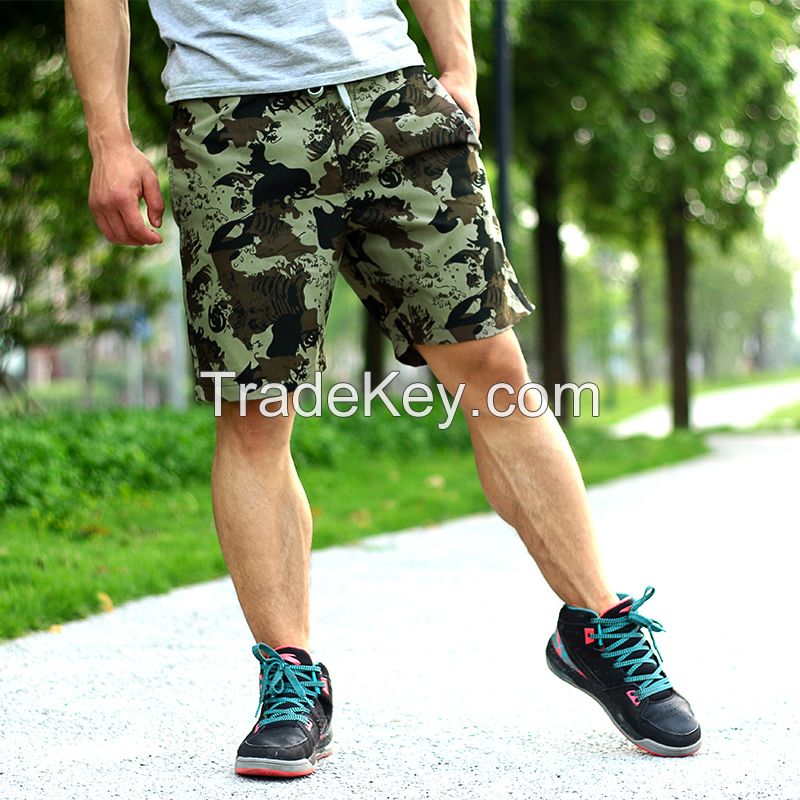 Mens Summer Camouflage Beach Shorts