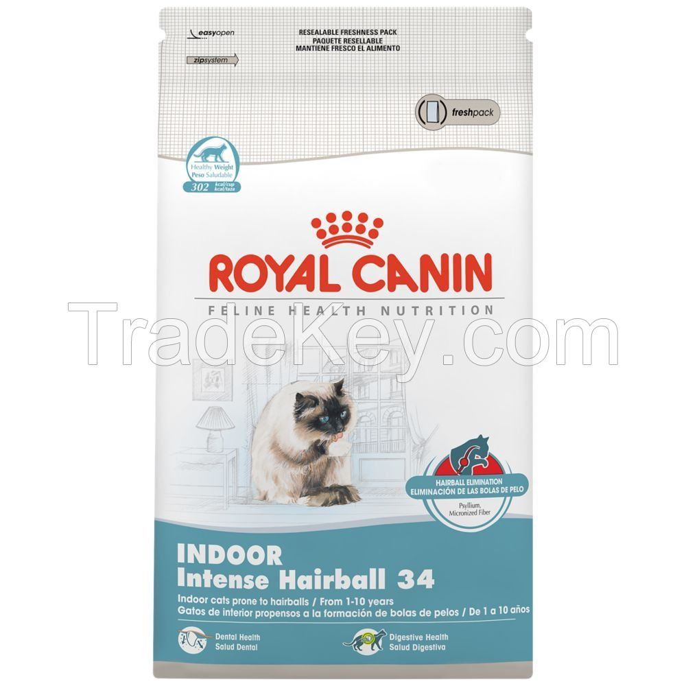  ROYAL CANIN FELINE HEALTH NUTRITION Indoor INTENSE HAIRBALL 34 dry cat food 