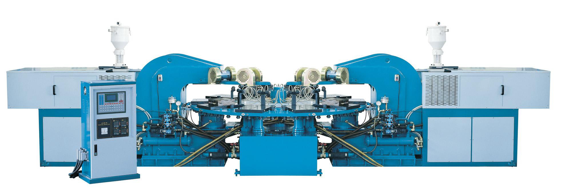 Plastic shoe  making machine