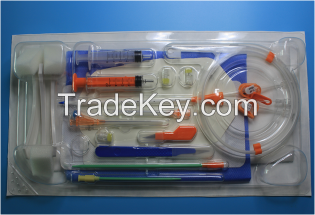 Central Venous Catheter CVC single double triple lumen