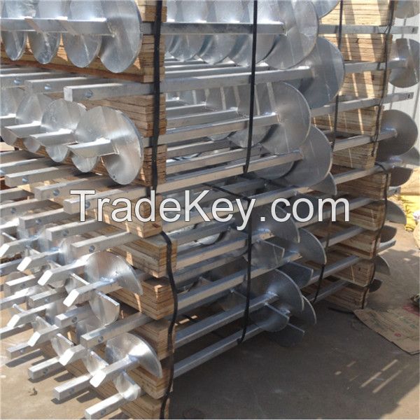 square shaft helical pile