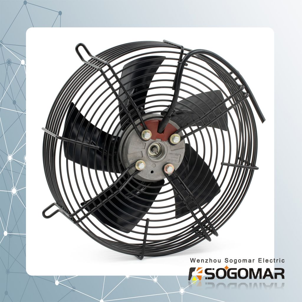 Axial Fan SFM200 with metal impeller for cooling ventilation fan