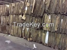 Quality used cardboard waste paper and selected OCC waste paper scrap Hot Sale