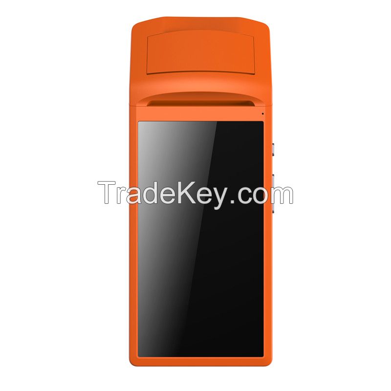 High Quality Retail android Pos System handheld pos with thermal printer barcode scanner wireless
