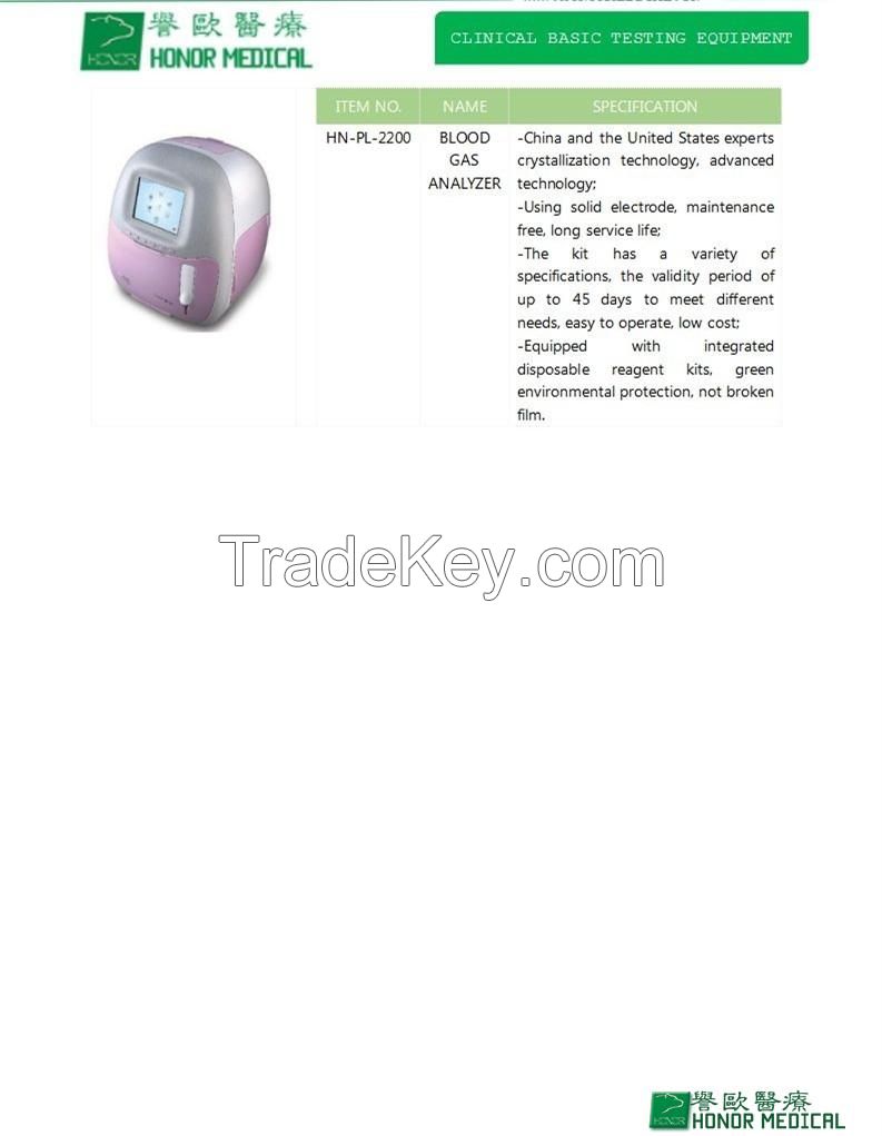 BLOOD GAS ANALYZER