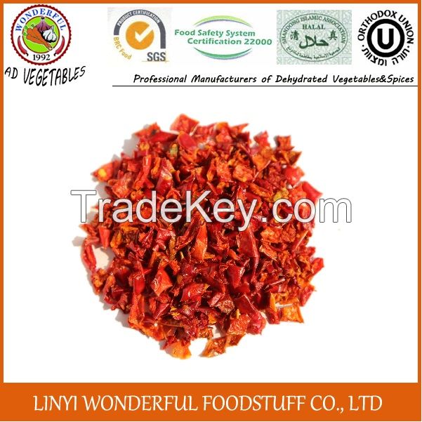 Dehydrated Red Bell Pepper Flakes