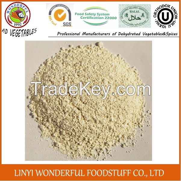 Dehydrated Garlic powder with root