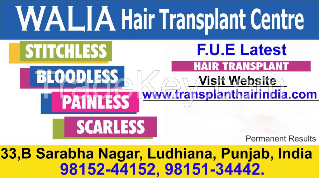 Walia Hair Transplant India Affordable Cost 