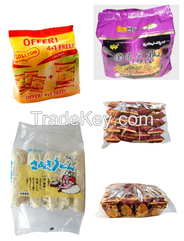 Box Motion Down Film Packing Machine for Bulk Instant Noodle Packing