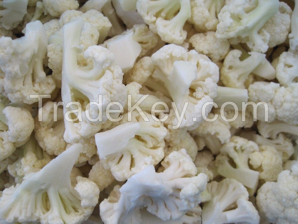 frozen IQF cauliflower 30-50 mm 