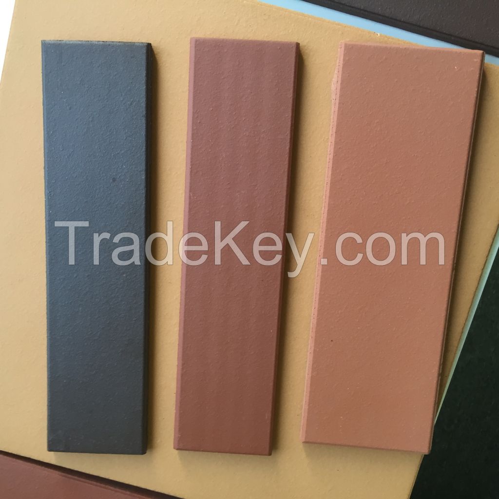 Cladding Red Wall Cladding Exterior Wall Cladding Tile for Decorative Building 240x60