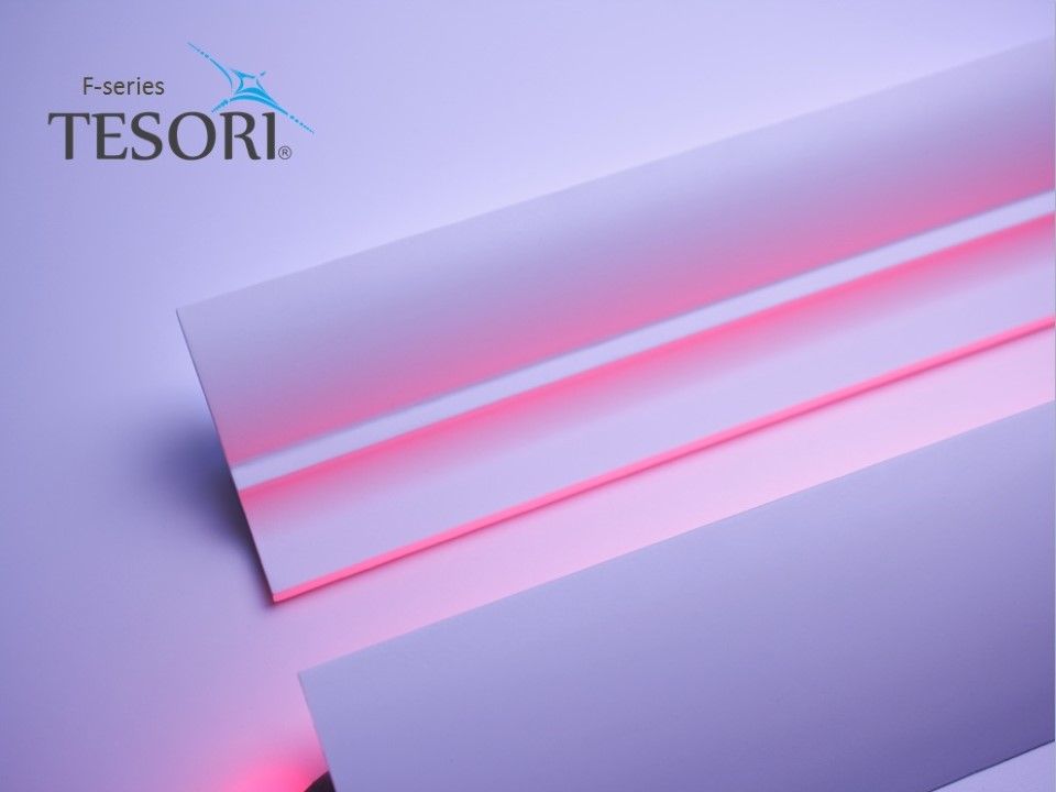 Tesori F PU cornices for LED indirect lighting