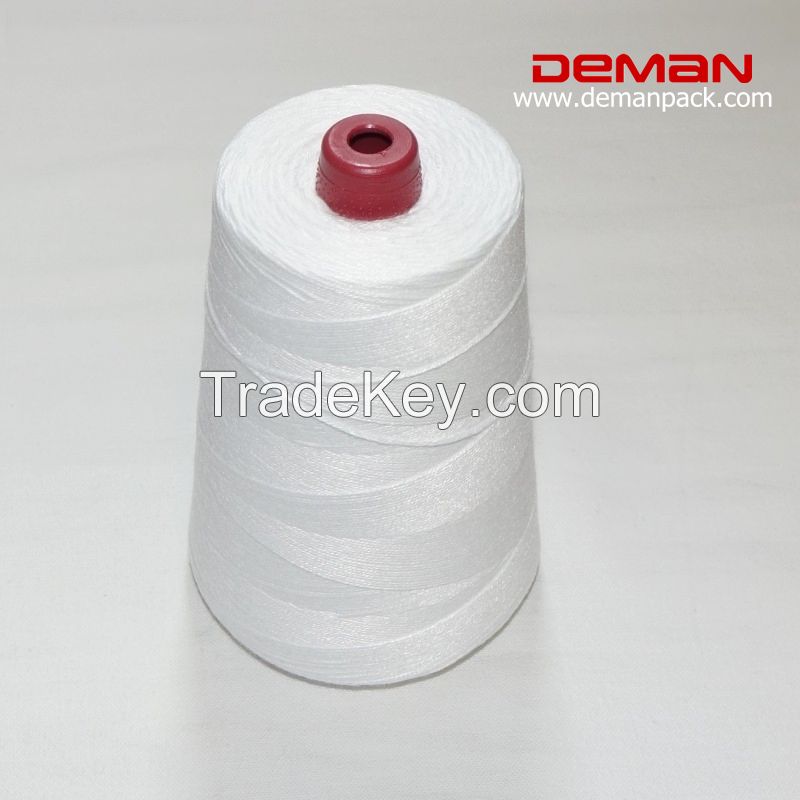 Polyester bag sewing closing thread 12/4 