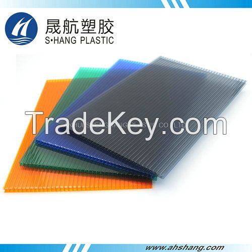 UV Protected Polycarbonate PC Hollow Sheet for Building Roof